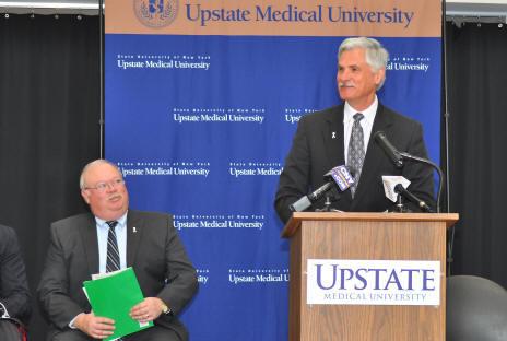 During his remarks, Dr. David Smith stated, “statistics are the science that washes away the tears of human tragedy” and explained how he witnessed the impact of violence on women and children during his time as a pediatrician. Dr. Smith vowed to “walk the talk” to help to make a difference locally.